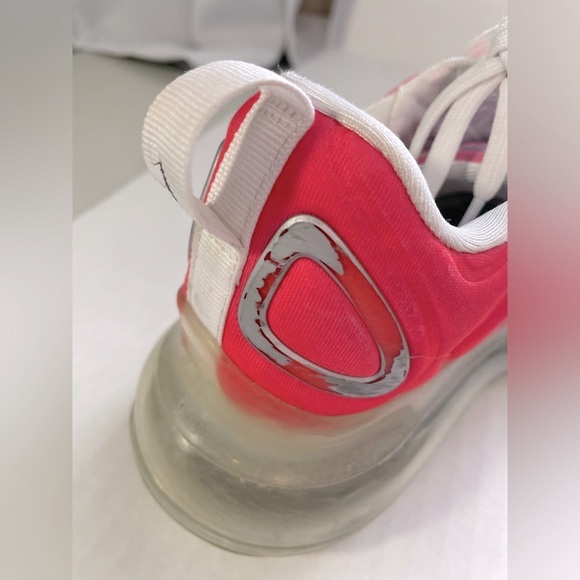 Nike Air Max 720 Pink Sea Shoes Lava Glow Blue Flury - Picture 7 of 7